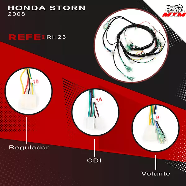 Sistema Electrico Storm 125 Honda