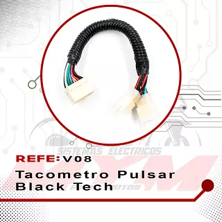 Sistema Electrico O Conexion De Tacometro Pulsar Black Tech