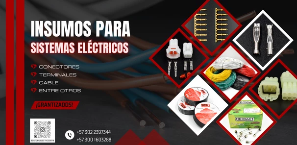 Insumos para tus sistemas electricos 