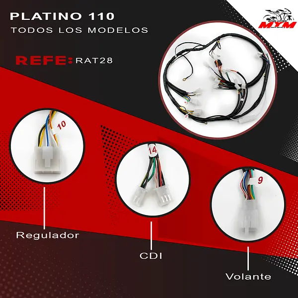 Sistema Eléctrico De La Platino 110